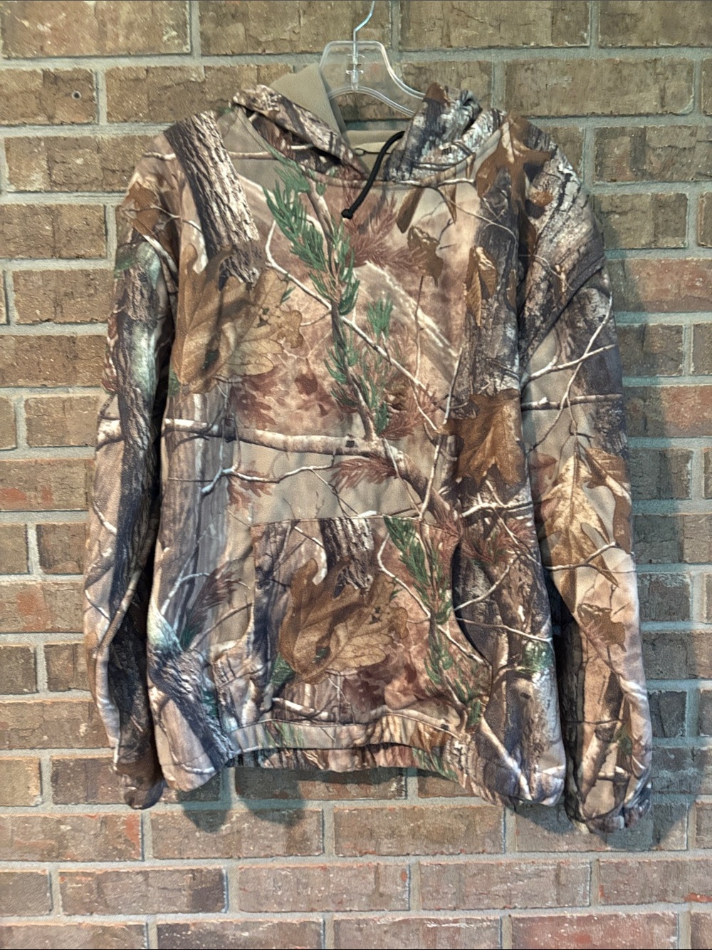 RedHead Men's Camo Hooded Lightweight Jacket - Brown Green Tan